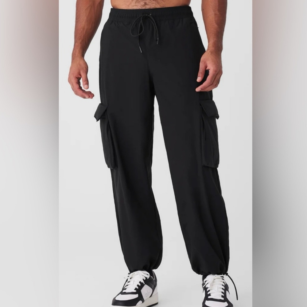 Men's Black Cargo Pants